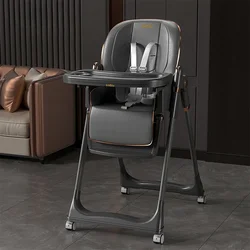 Baby dining chair, children's dining table, adjustable sitting and sleeping, one click folding, multifunctional  table chair
