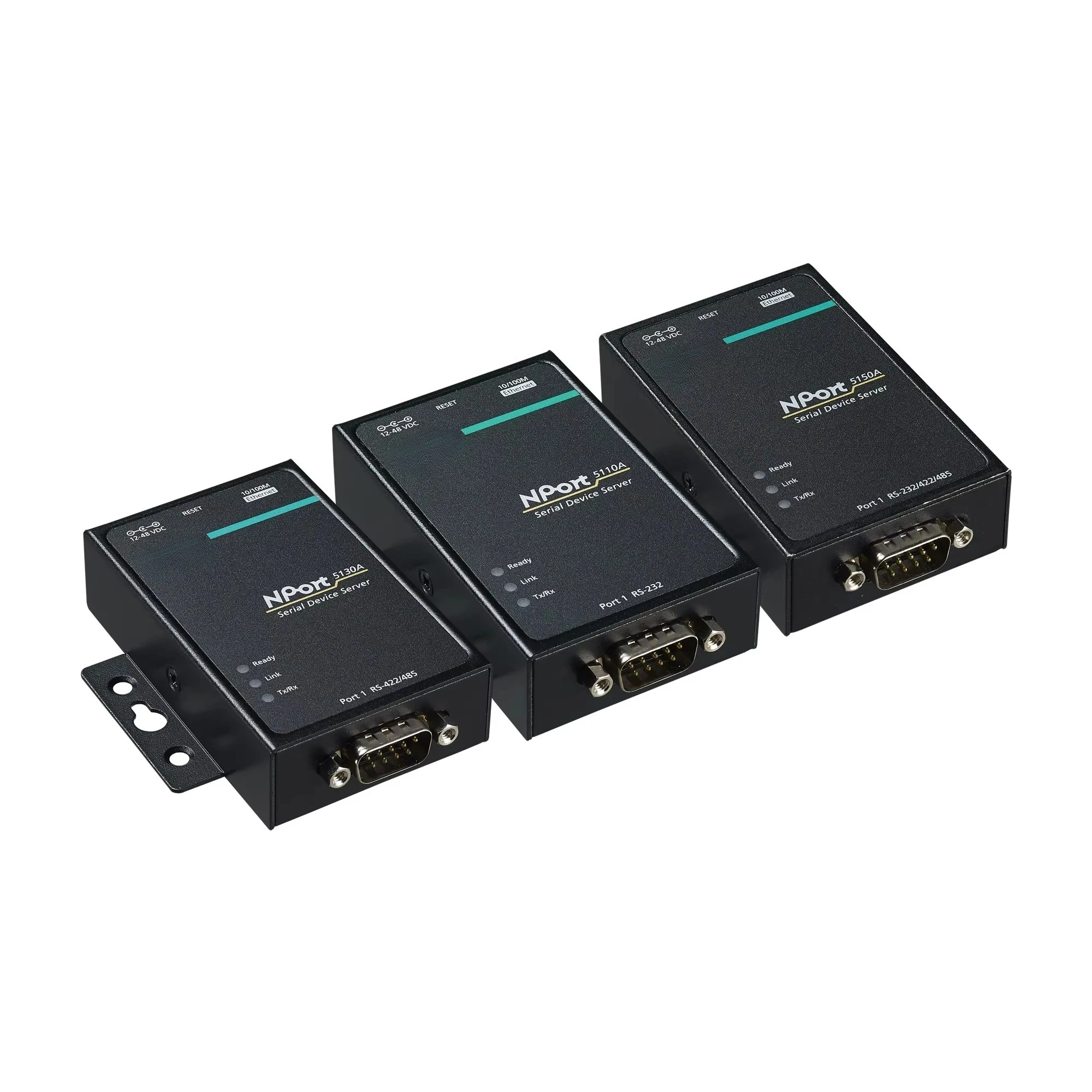 

MOXA NPort 5110A 5110A-T 5130A 5130A-T 1-Port RS232 RS485 Serial Device Server