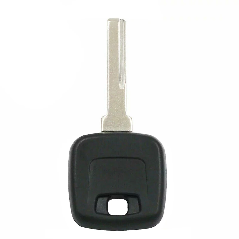 KEYECU HU56 Blade Transponder Ignition Key Shell Case Fob f1996 1997 1998 1999 2000 2001 2002  for Volvo S40 V40