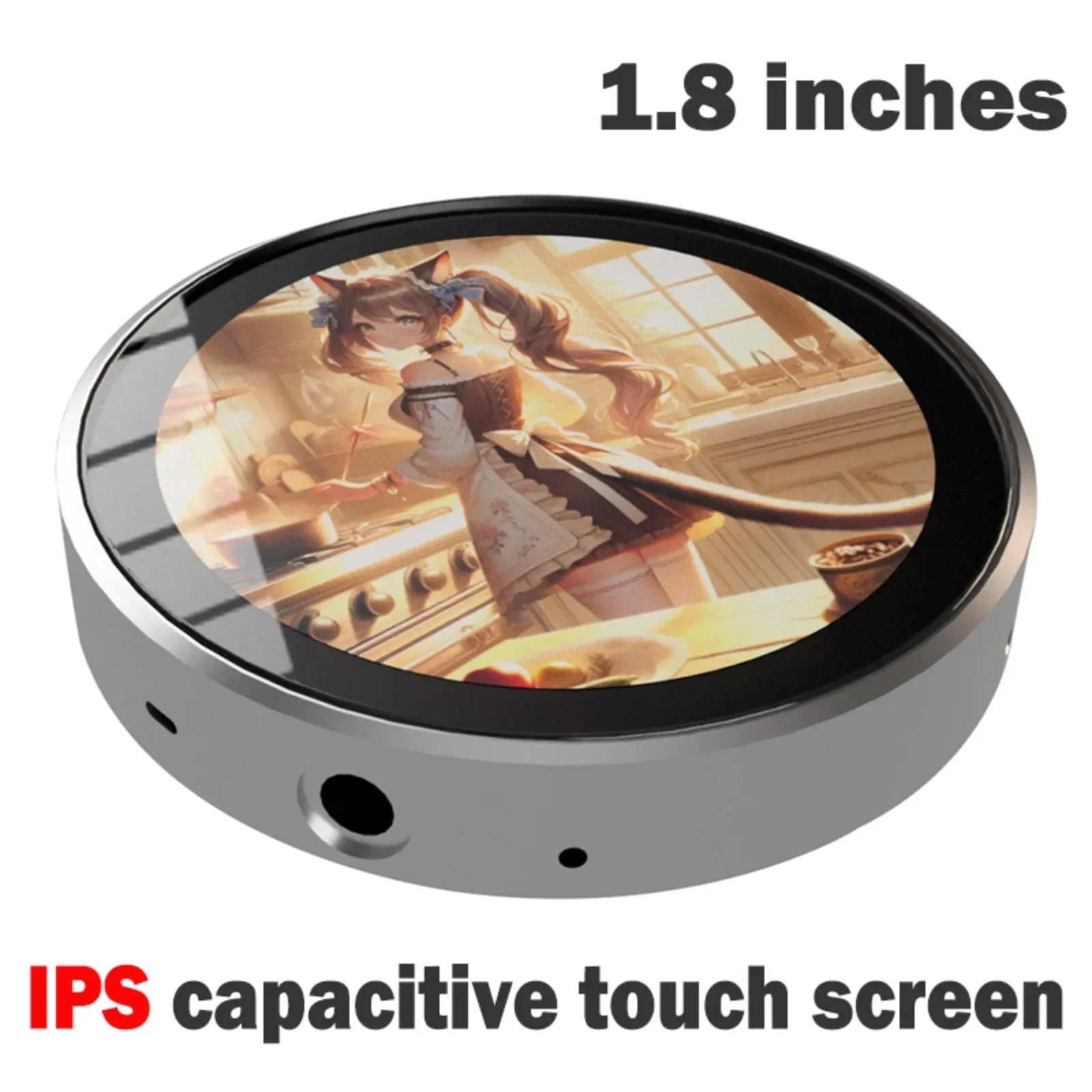 JC3636W518C 1.8inch IPS capacitive touch round screen QSPI IPS display ESP32-S3 8M PSRAM 16M FLASH secondary screen AIDA64