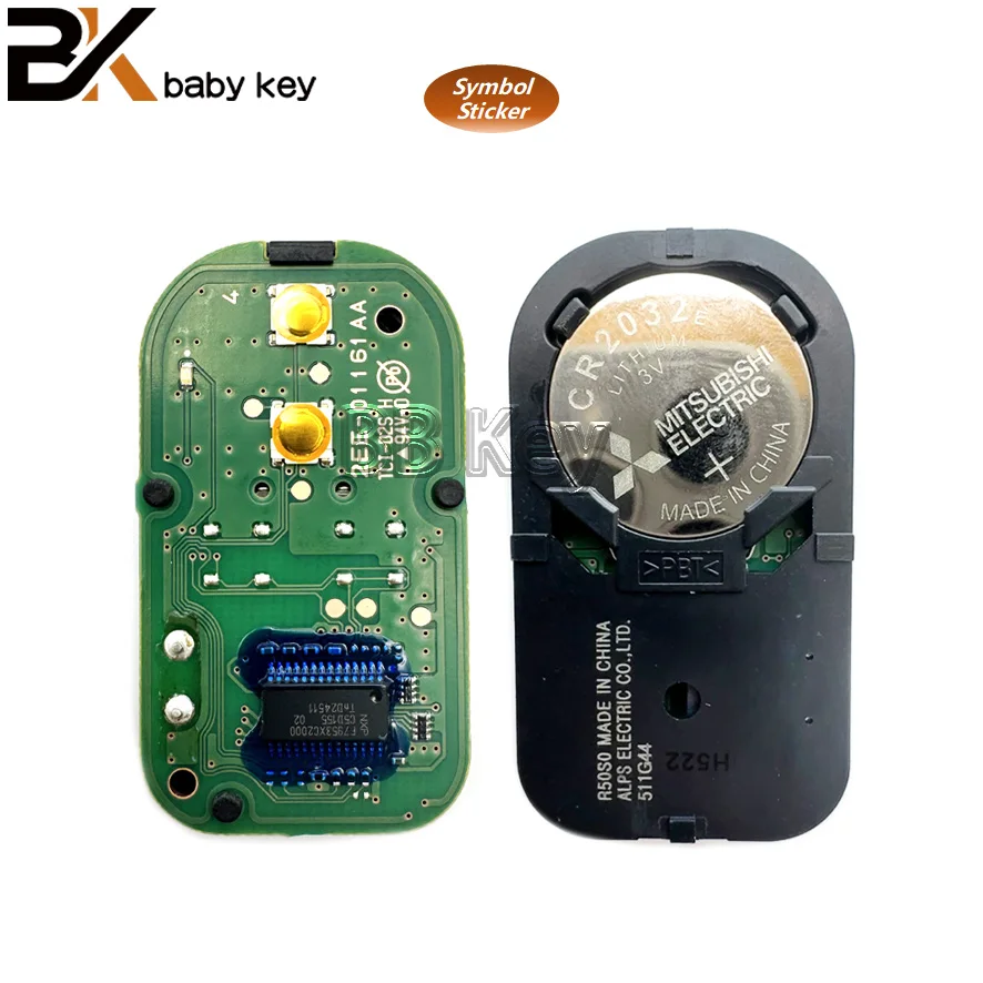 BB Key OEM 433MHz 2 ปุ่มสําหรับ Suzuki Ertiga Jimny SX4 Vitara Swift Splash Wagon R สมาร์ทคีย์ 37172M55R40 ID47 ชิป