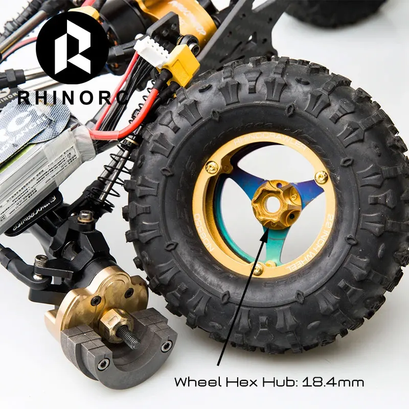 เพลาเหล็กทังสเตน320กรัมน้ำหนักพอร์ทัลสำหรับเพลาคาปราแรดชิ้นส่วนอัพเกรด mobil RC ถ่วงน้ำหนัก