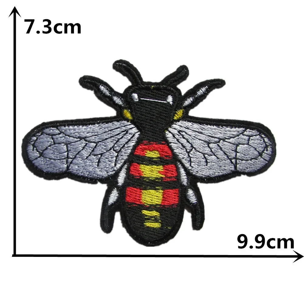 Hot-melt adhesive ironing animal insect pattern embroidery wholesale sales 10 pieces of sewing decorative clothing patches