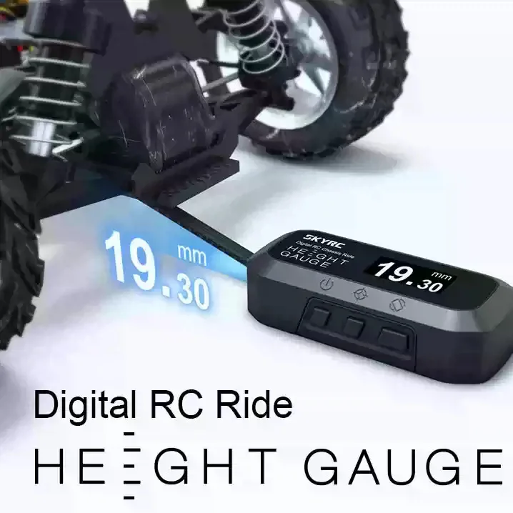 SKYRC RC car height ruler, electronic digital ruler, remote control car chassis height measurement tool, car model toy accessori