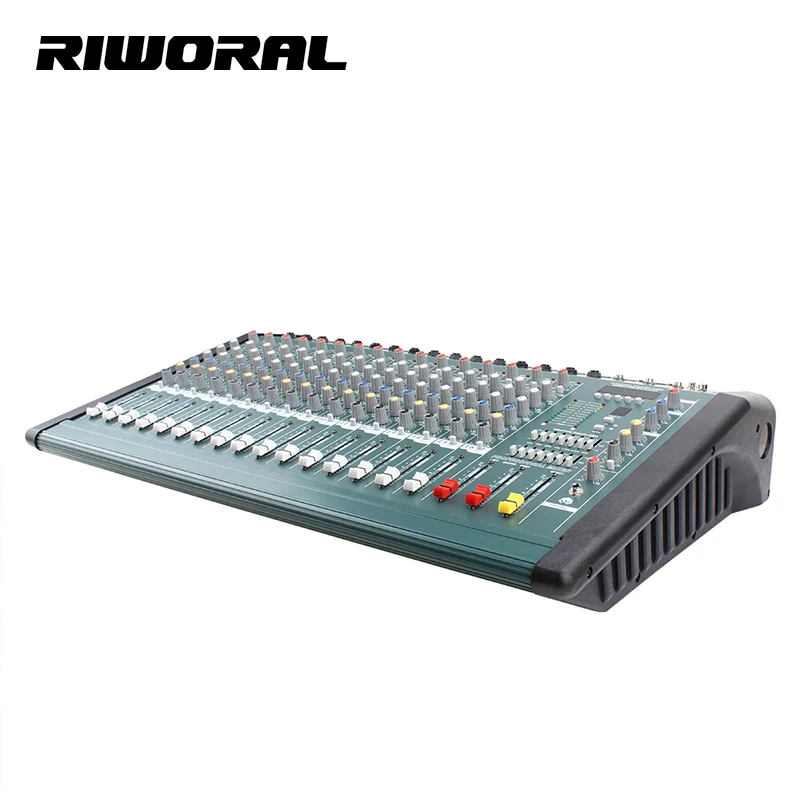 MX1608D المهنية 350 واط 16 قناة Usb الطاقة Dj تحكم/وحدة التحكم الصوتية خلاط للمرحلة الموسيقى المنزلية كاريوكي KTV