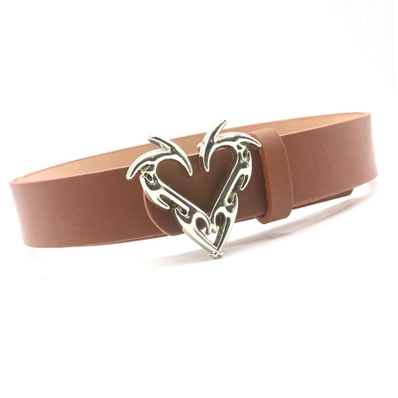 Punk Waist Belt Retro Waist Belt Cowgirl Unique Heart Buckle Body Jewelry Drop Shipping