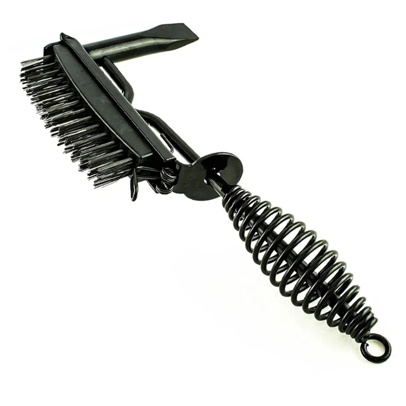 

B08B-For Household Use Spring Handle Brush Welding Hammer For Knocking Slag,Welding Slag,Rust Removal