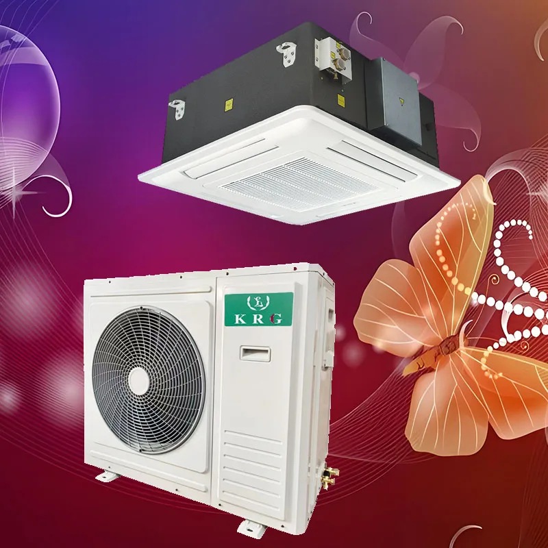 60000 Btu Cassette air Conditioner 5 Ton 7 hp HVAC Fast Cool System for Office for Home High Quality CE