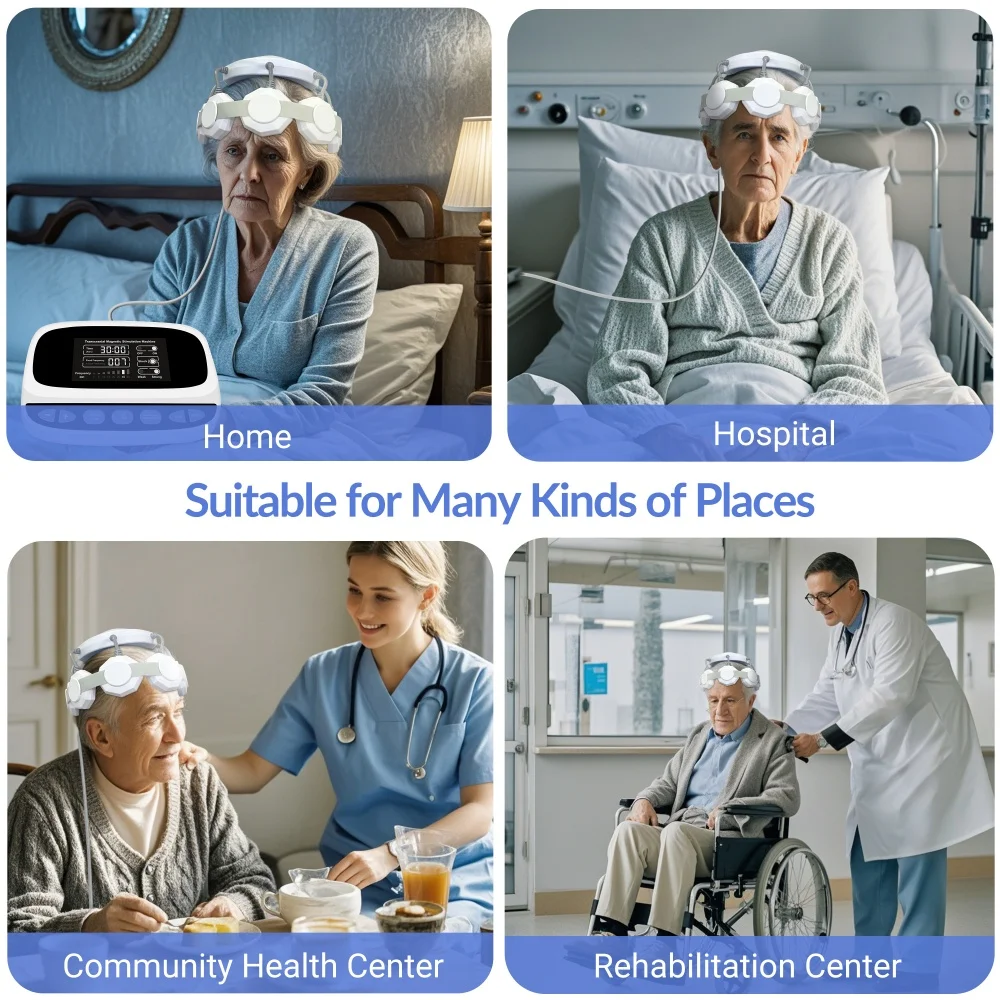 ZJKC Transcranial Magnetic Stimulator RTMS Brain Therapy Machine Non-Invasive Neuromodulation Device for Stroke Parkinson
