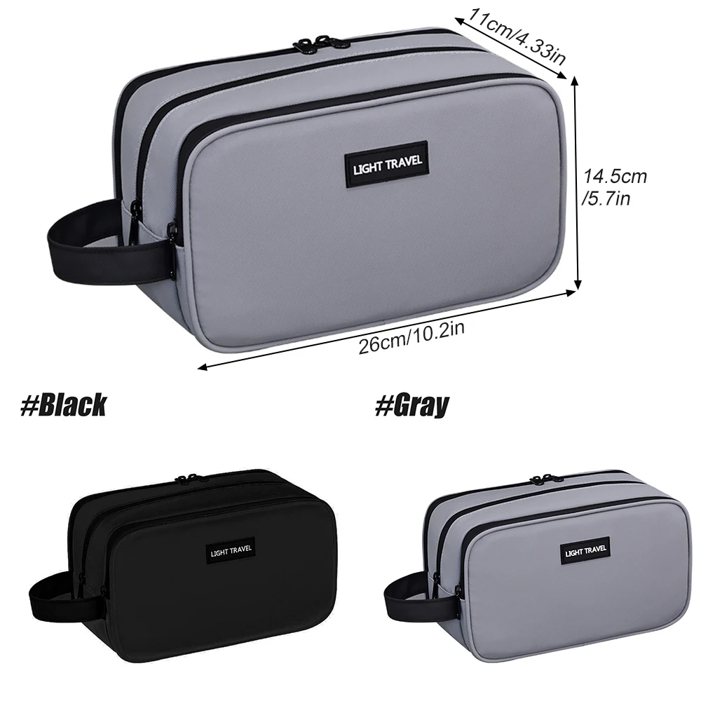 1Pcs Toiletry Bag for Men and Women, Travel Toiletry Organizer Dopp Kit Water-Resistant Shaving Bag for Travel Accessories