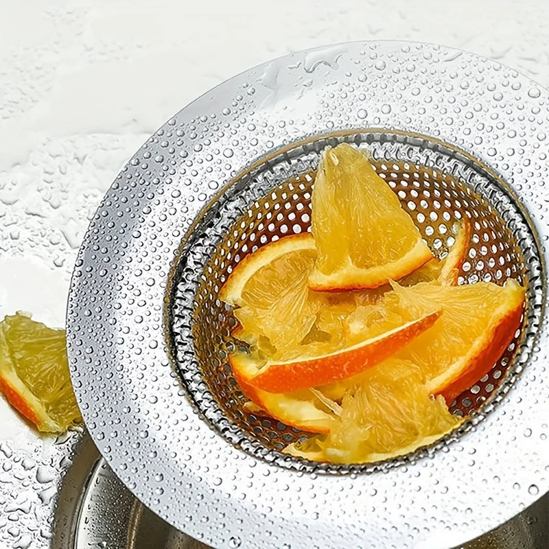 

Stainless Steel Kitchen Sink Strainer Sink Funnel Anti Blocking Sink Dishwasher Basin Floor Drain Sewer Hair Strainer