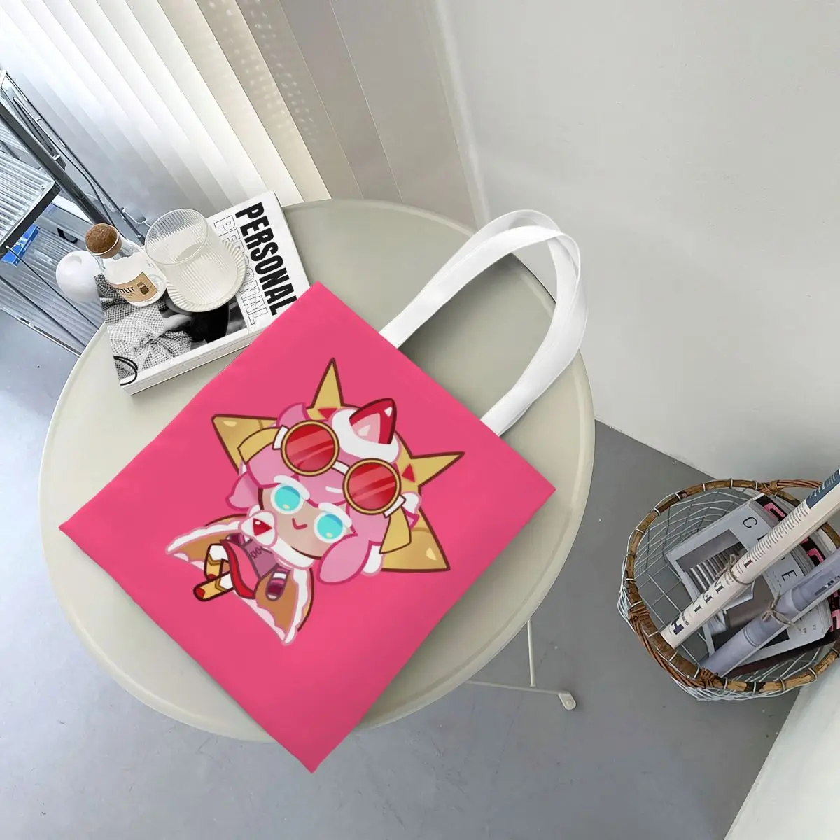 

Shadow Milk Cookie Run Kingdom Сумки для покупок Холщовая большая сумка Складная женская сумка через плечо Дорожная сумка