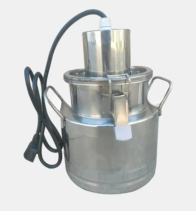 Stainles steel milk mixer high-productivity motors in various sizes for dairy procesing capacities from 5L to 30L