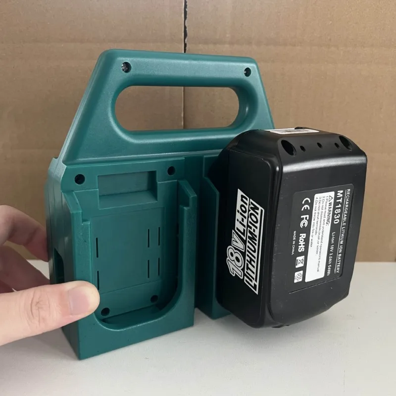 Портативный аккумуляторный органайзер с 4 отделениями для аккумуляторов Makita, устойчивый к высоким температурам ящик для хранения аккумуляторов электроинструмента