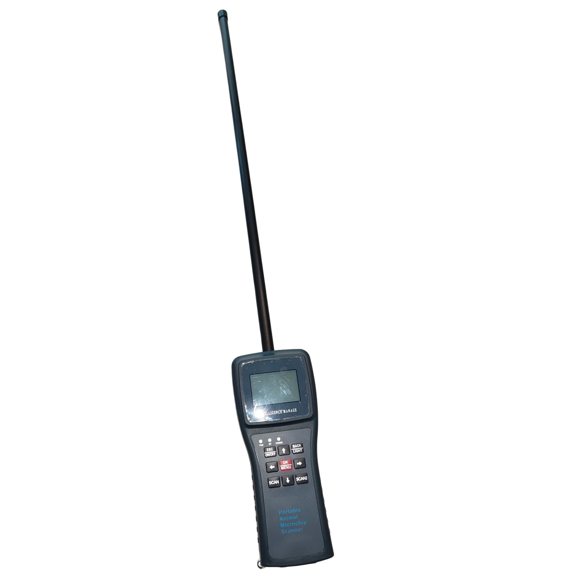 134.2KHz FDX-B Professional Handheld Scanner Animal Ear Tag Reader Stick ISO11785/84