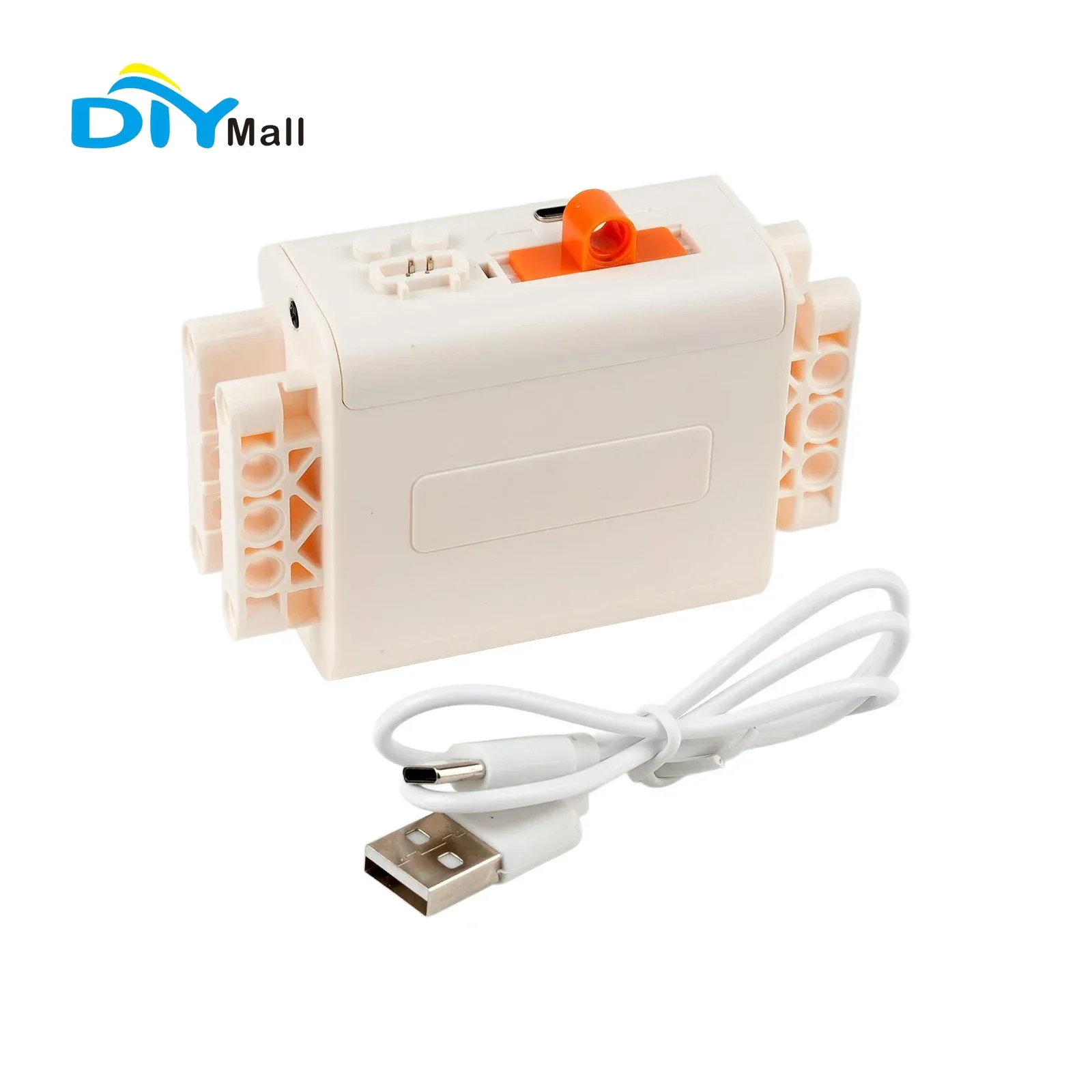 Rechargeable Lithium Battery Box 7.4V 1000mAh 14500 for Building Blocks Power Supply