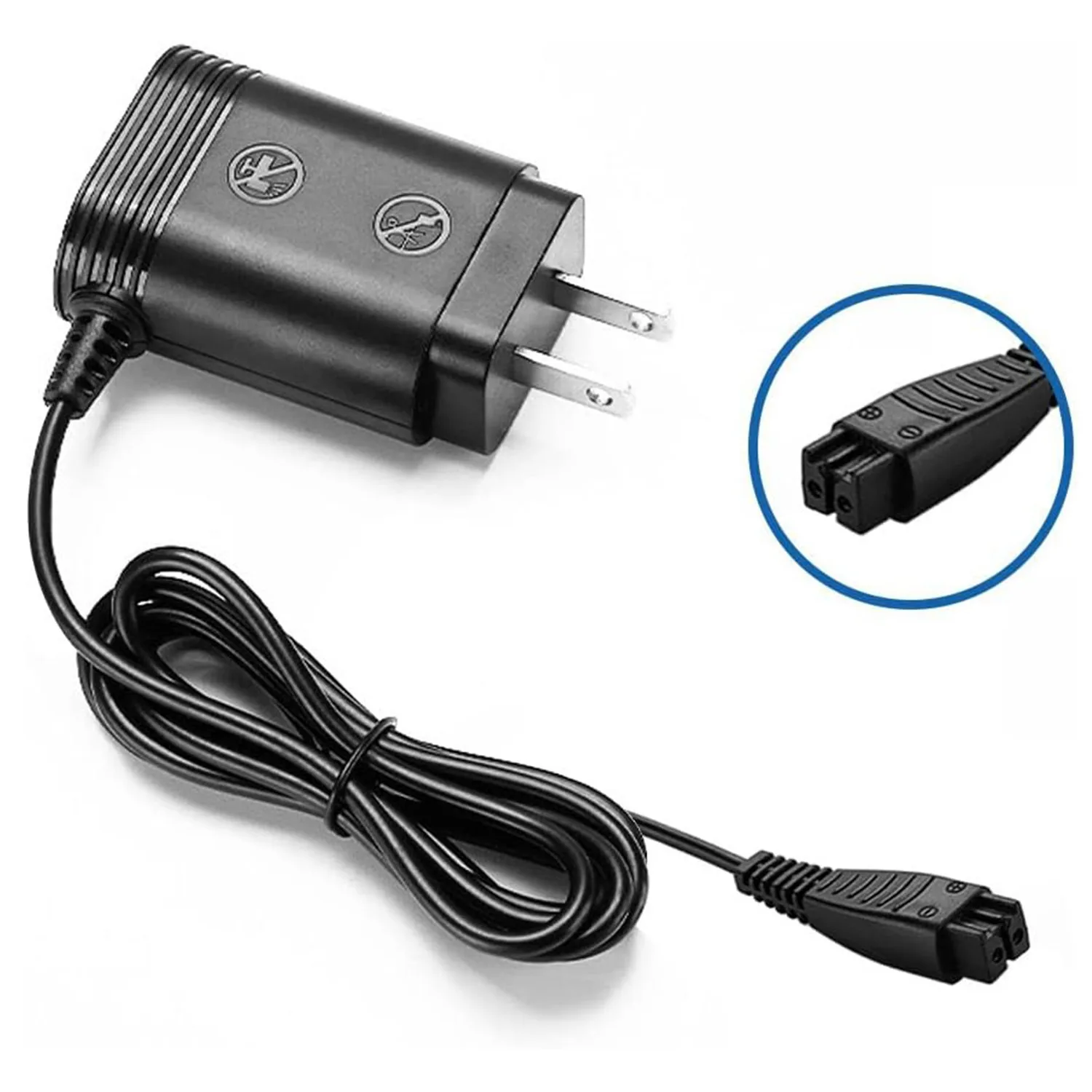 Cargador de repuesto para afeitadora Panasonic Arc5, Compatible con Arc4 Arc3 Wet Dry 3 4 5 cuchilla eléctrica RE7-40 RE7-68