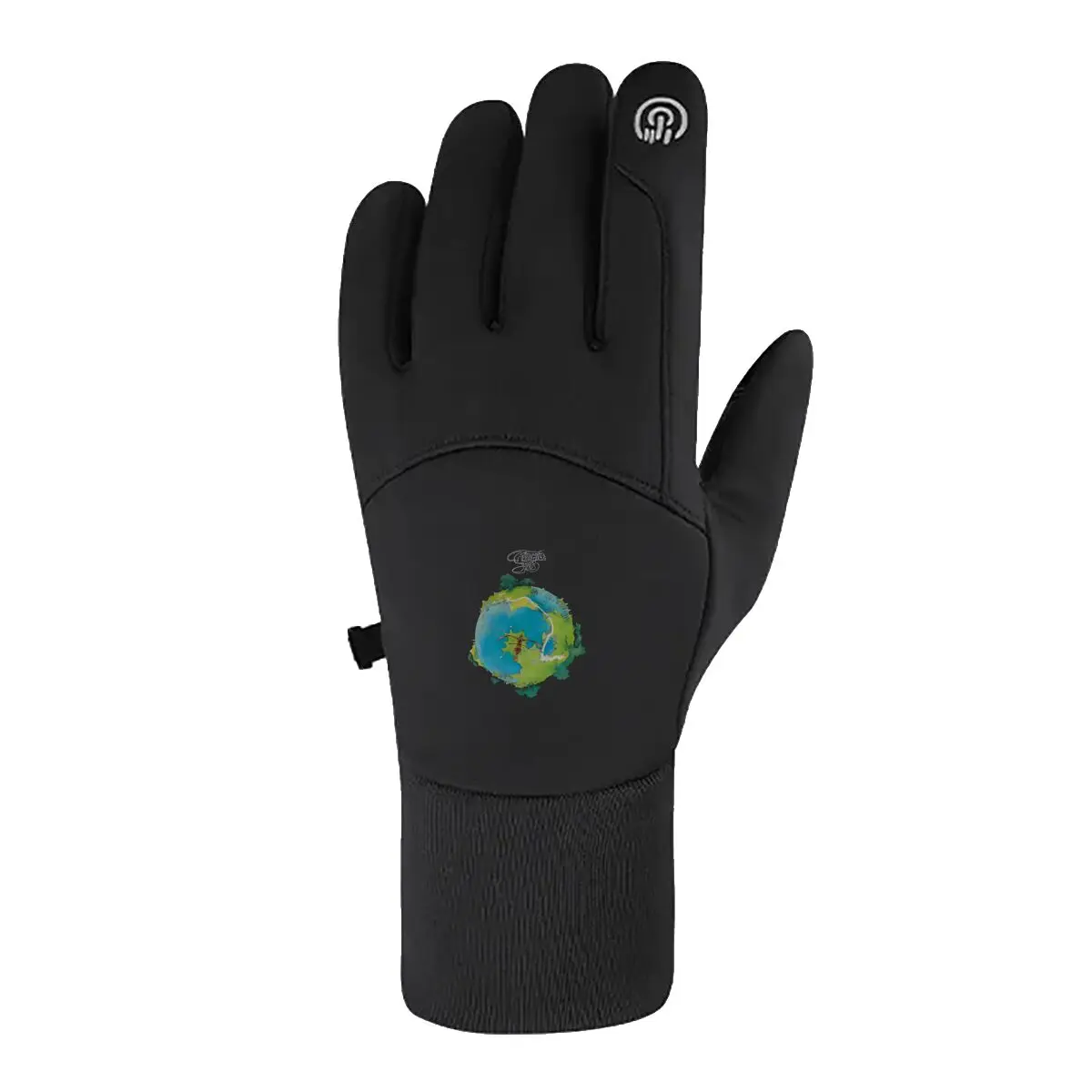 

Хрупкий да с фэнтезийным глобусом, утолщенные зимние велосипедные перчатки для мужчин, мотоциклетные перчатки с сенсорным экраном