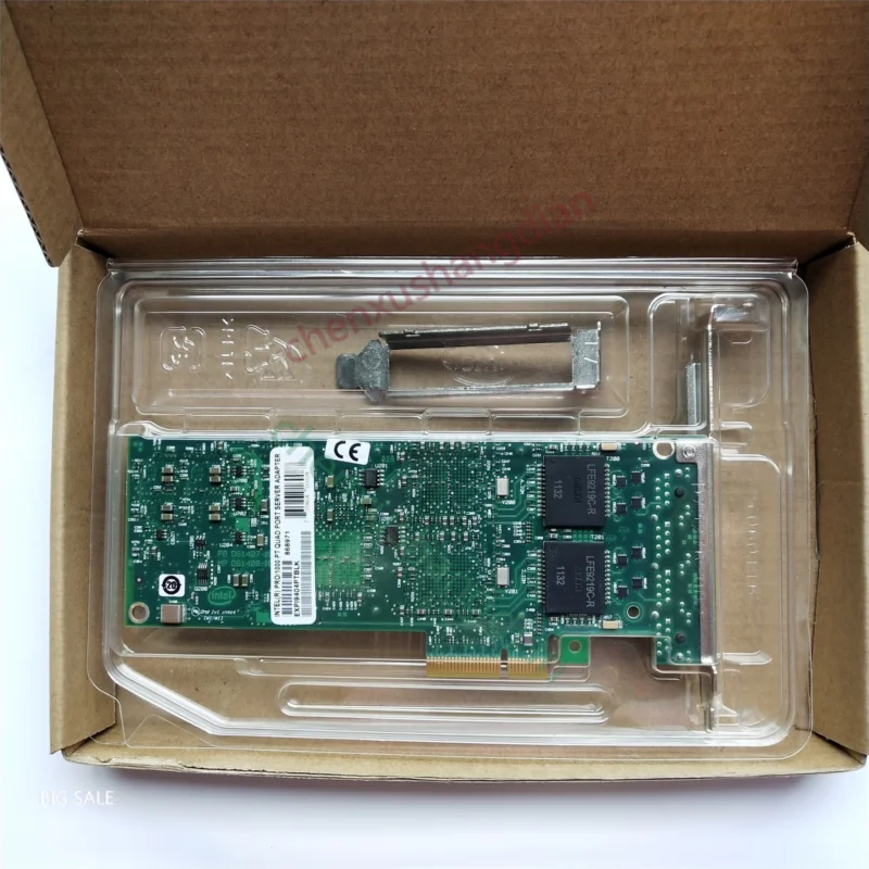 สําหรับ INTEL EXPI9404PTLBLK Gigabit สี่พอร์ตการ์ดเชื่อมต่อเครือข่าย 82571 EXPI9404PTL