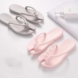 Women Slippers Summer Folding Travel Portable Slippers Home Flip-Flops Beach Flat Bottomed Light Female Sandals Flip Flop Slide