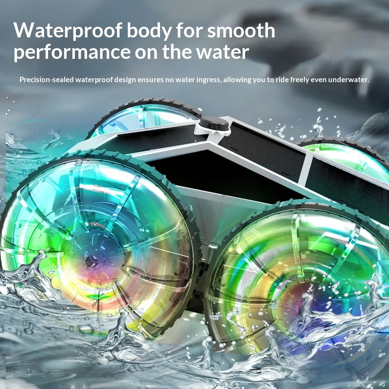 New Gesture Sensing Amphibious Stunt Vehicle Dual Sided Lighting Wheels Drifting Remote Control Toy Car Birthday Gift