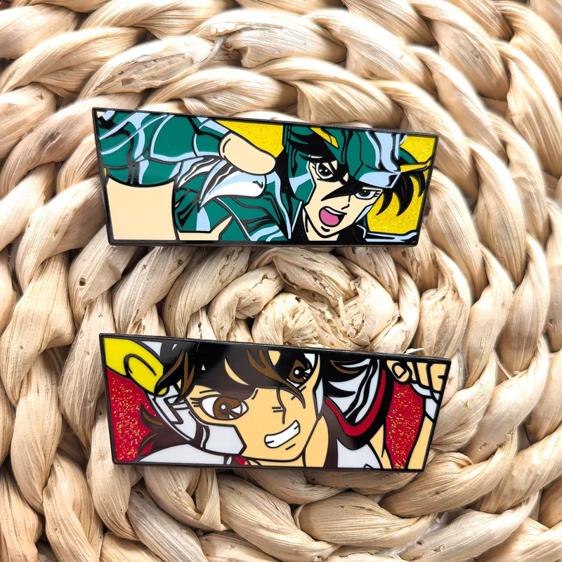 

Japanese Anime Hard Enamel Pin Cool Badge On Backpack Lapel Pins Dragon Brooches for Jackets Cosplay Accessories Gift Toys