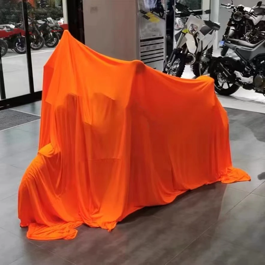 Motorcycle Covers Bikes Motor Dustproof Uncovering Cloth Cover Protector 4 Meter Unveiling Fabric Indoor Custom