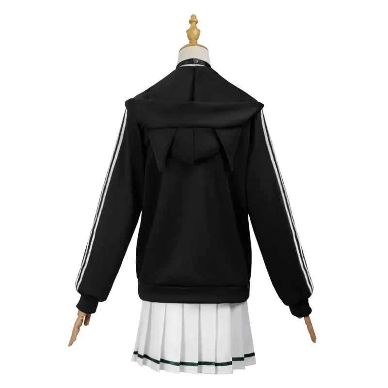 Kyoyama Kazusa Cosplay Game Biru Arsip Kostum Wig Setelan Set Pameran Anime Kostum Halloween