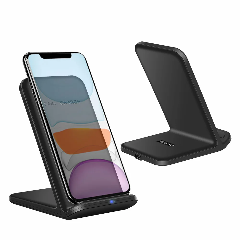 Desktop Phone Stand 30W Wireless Charger For iPhone 15 14 13 12 Pro 11 XR Charging Holder for Samsung S24 S23 S22 S21