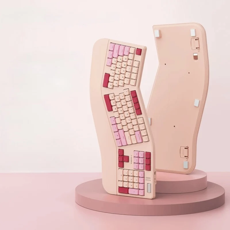 Japanese ergonomic mechanical keyboard - wired, wireless, Bluetooth, detachable, with wrist rest, customizable keyboard