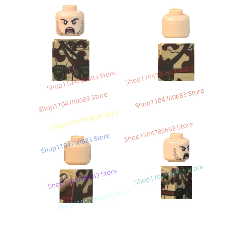 Blocs de construction militaires MOC, nouvelles figurines, mini-poupées, équipe de parachutistes soviétiques, jouets, cadeaux de vacances, collection de loisirs, ornements.