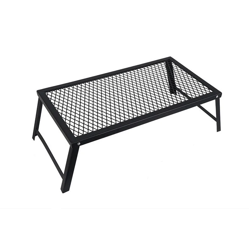 

Portable Patio Garden Camping Table Side Mesh Grill Barbecue Outdoor Table Folding Picnic Mesa Dobravel Camping Garden Furniture