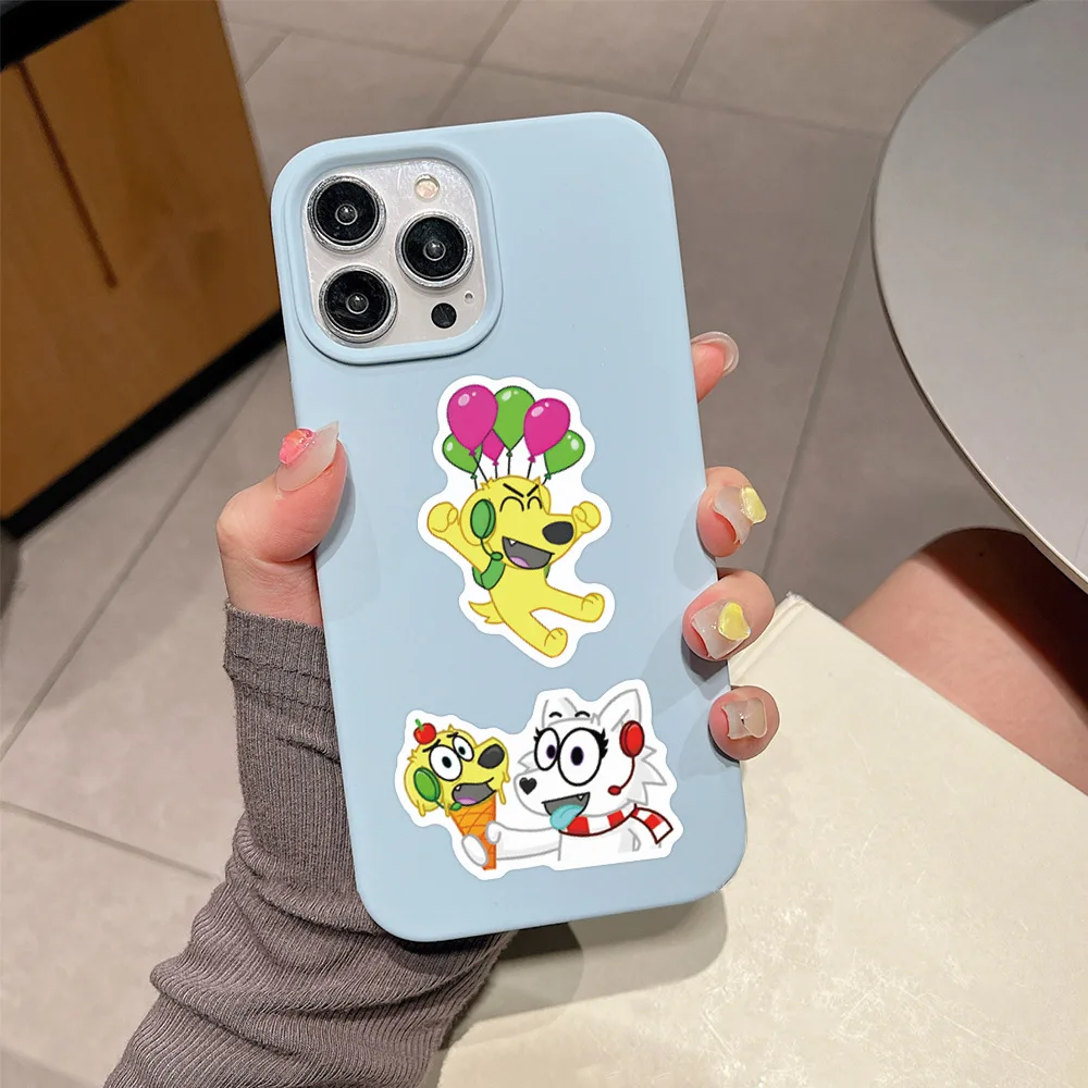 50 قطعة Snowi And Tyler ملصقات الكتابة على الجدران دراجة نارية السفر الأمتعة الغيتار المحمول الهاتف ملصق يدوي الصنع الاطفال هدية