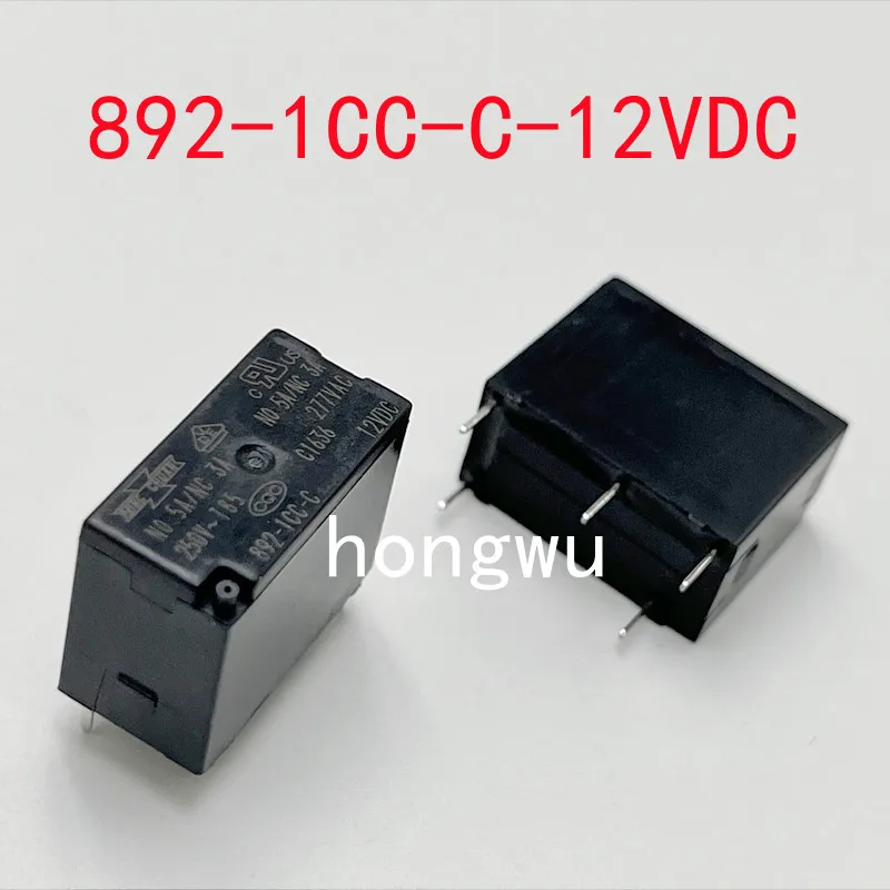 

100% Original New 5PCS/ 892-1CC-C-12VDC relay 5A 5pins