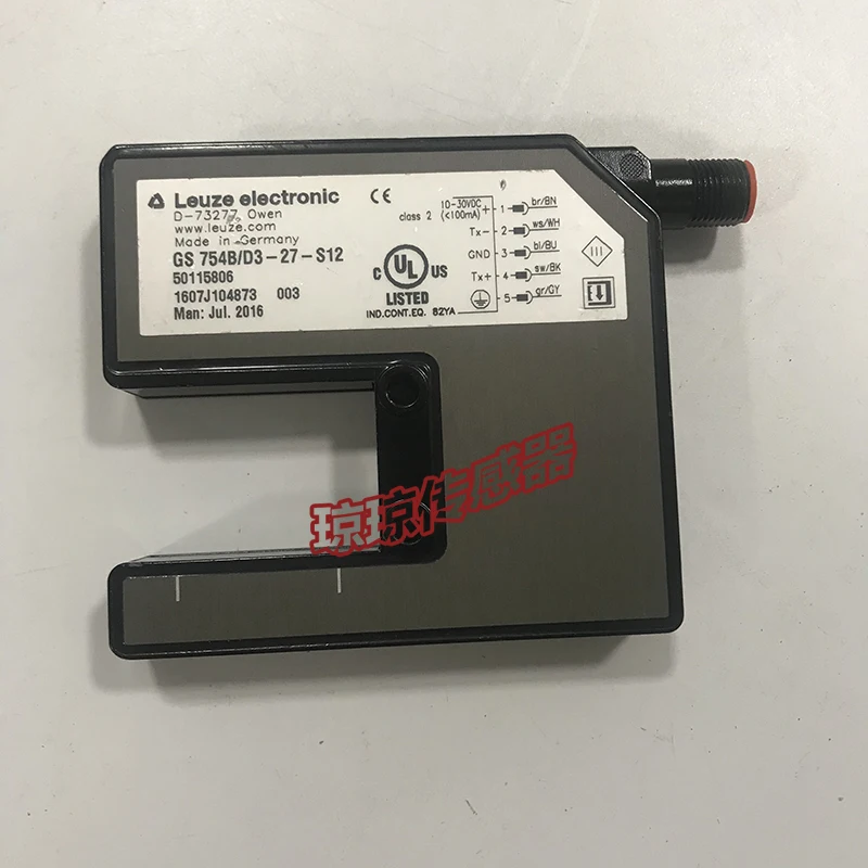 GS 754B/D3-27-S12 Laoyi Trough Type Photoelectric Switch Sensor