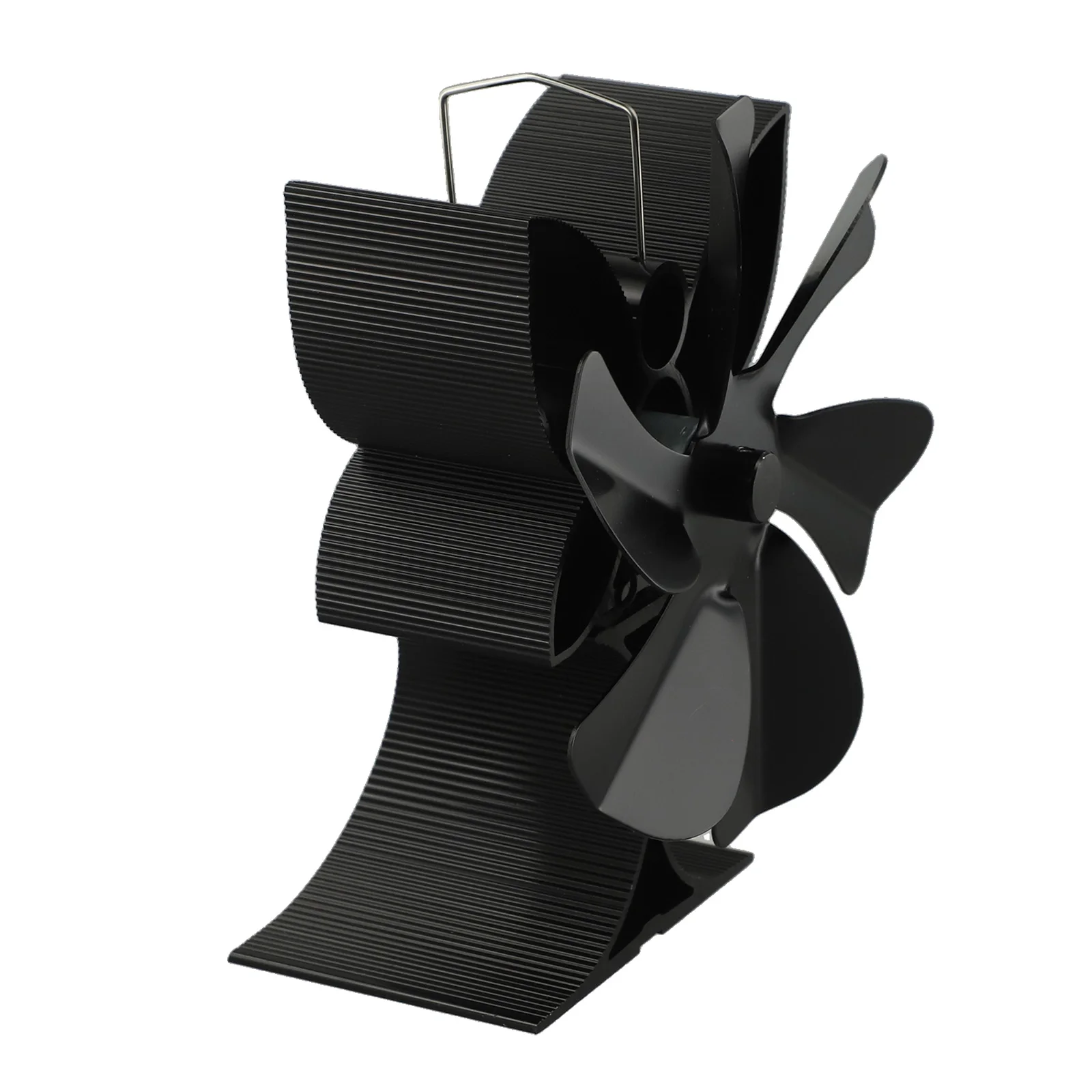 6 Blade Fan Fireplace Fan Heating Solution High-efficiency Air Circulation Improved Hot Air Flow Efficient Heat Circulation Fan