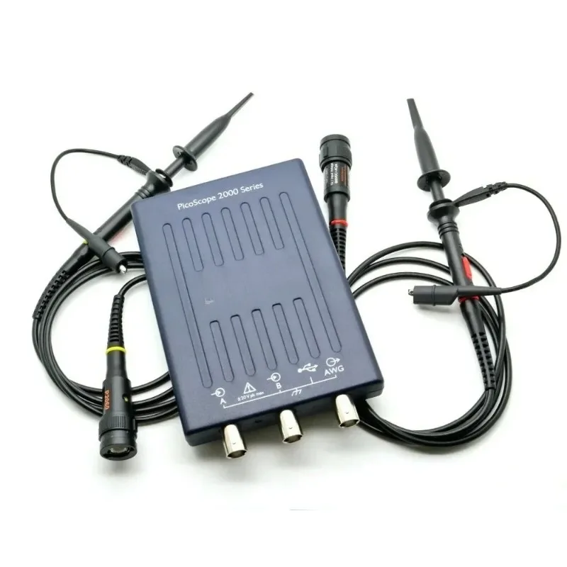 Osciloscopio USB 2204A 2 canales 10MHz con 2 sondas - Tecnología PICO