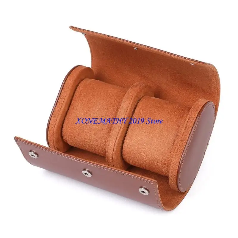 

F42F Watch Box PU Leathers Storage Boxes for Men Women Wristwatch Display Holder Dustproof Multifunctional Birthday