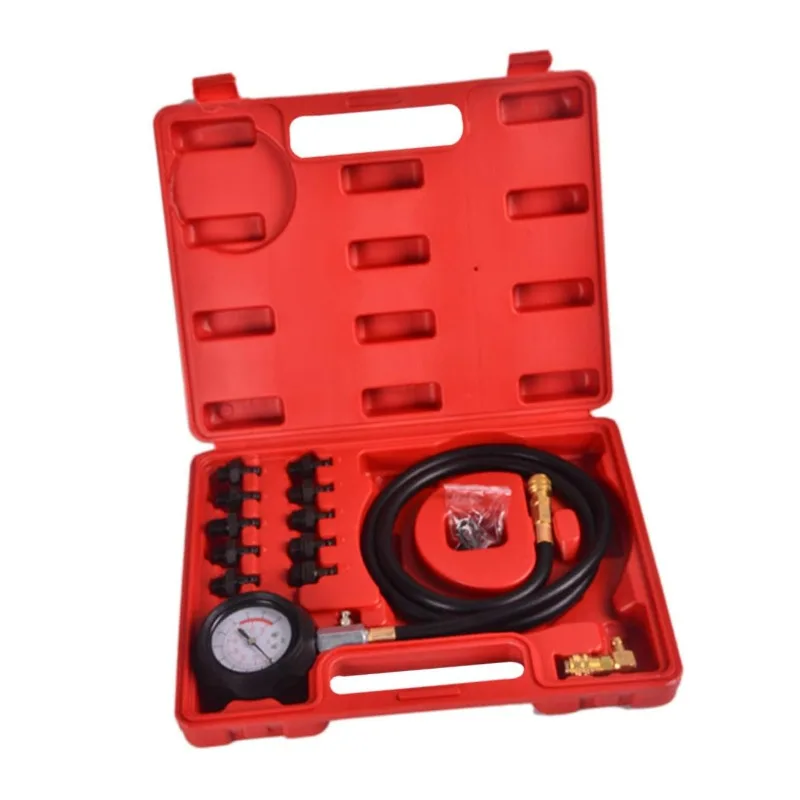 

Car Engine Automotive Pressure Gauge Test Detector Kit Tester Low Oil Warning Devices Car Pressure Gauge Diagnostic Tool