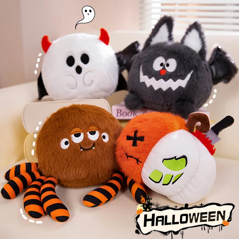 

Halloween Plush Toys, Spiders, Pumpkins, Bats, Ghosts, Go To Mischief Together, Halloween Parties, Dolls, Holiday Gifts