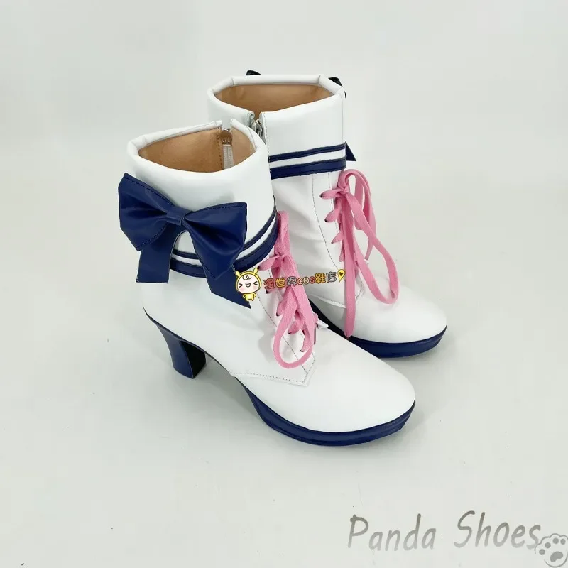 Zapatos de Cosplay Lovelive Aqours, botas de Anime Cos, cómic Takami Chika Sakurauchi Riko, accesorios de vestuario, zapatos para Con Halloween