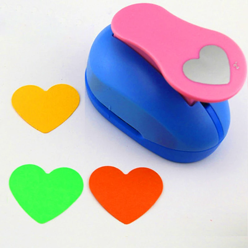 5cm large Heart  DIY hole punch Craft Scrapbooking Handmade Cut Card For DIY Gift Card Paper Puncher