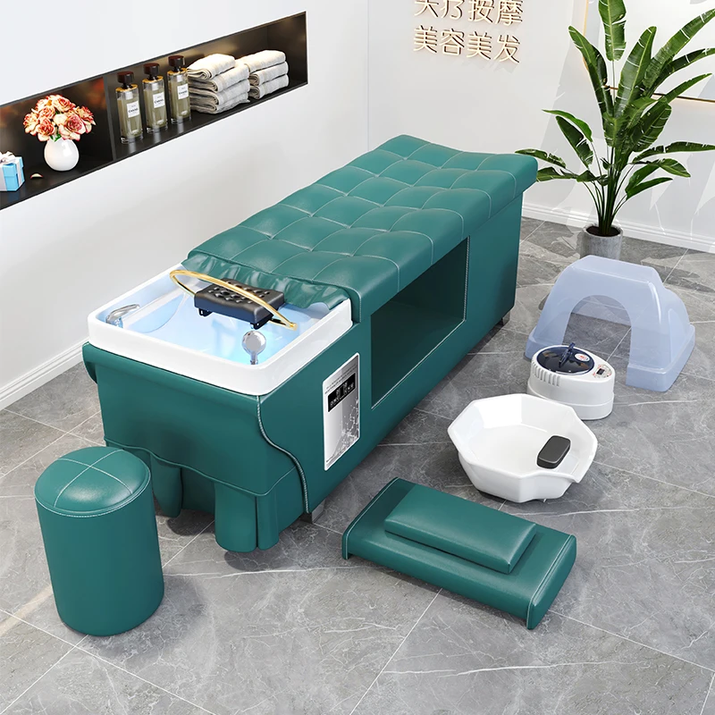 Stylist Shampoo Basin Beauty Salon Stand Bed Wash Hair Spa Chair Hairstyle Washing Machine Massage  Cadeira 601