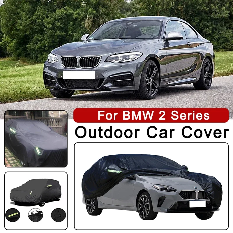 

For BMW 2 Series F22 F23 F44 F45 F46 G42 G87 Outdoor Waterproof Dustproof UV Resistant Car Cover Protector