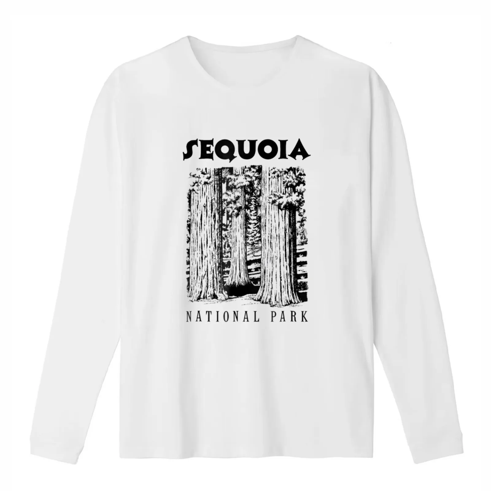 Sequoia National Park Tshirt I Love Hiking Wanderlust Tee T-Shirt Summer Casual Cotton Tee Unisex Men Women