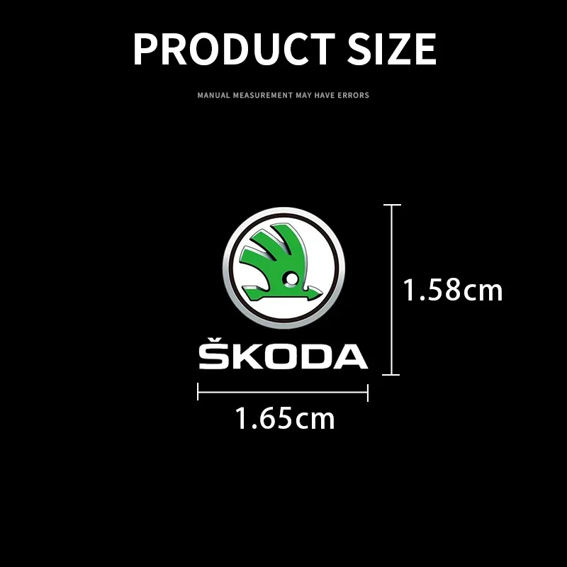 Car Steering Wheel Badge Stickers Car Door Handle Label Decal For Skoda Fabia 2 Octavia A4 A5 A7 Superb Rapid Yeti Karoq Kamiq