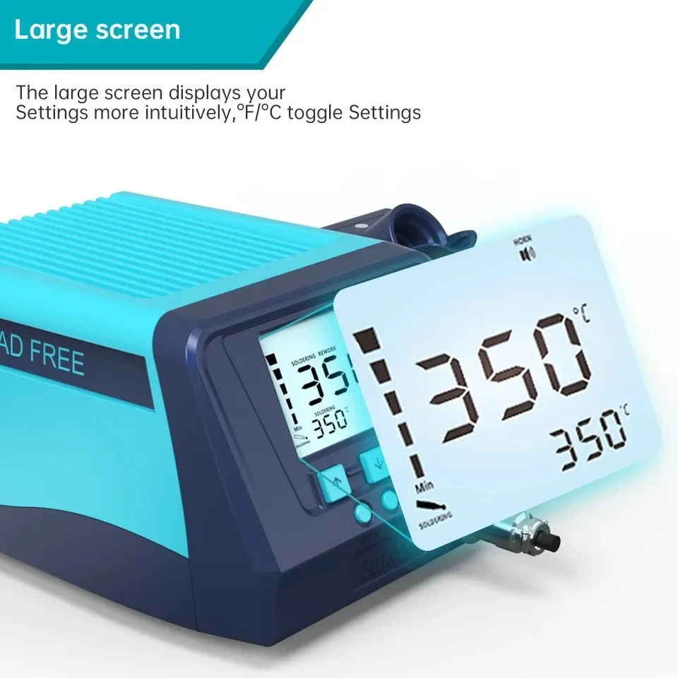 Bakon BK3300S 200W Eddy Current Soldering Station High Frequency Industrial Soldering Iron for SMD PCB BGA Repair