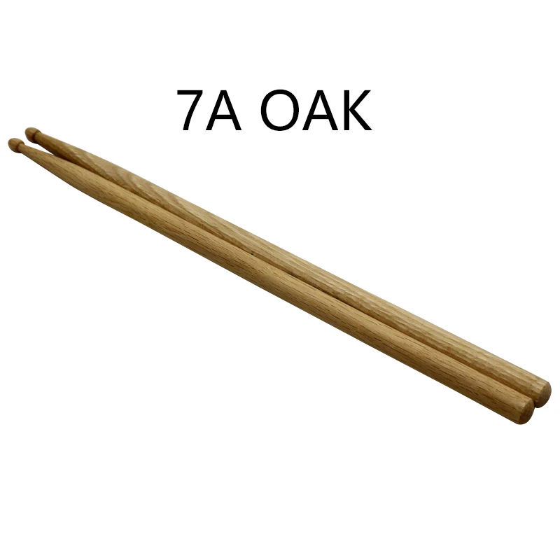 2B 5B 5A 7A OAK drum stick / 5B 7A maple wood drum stick / 1pair/5pair /6pair /12pair with nylon tip