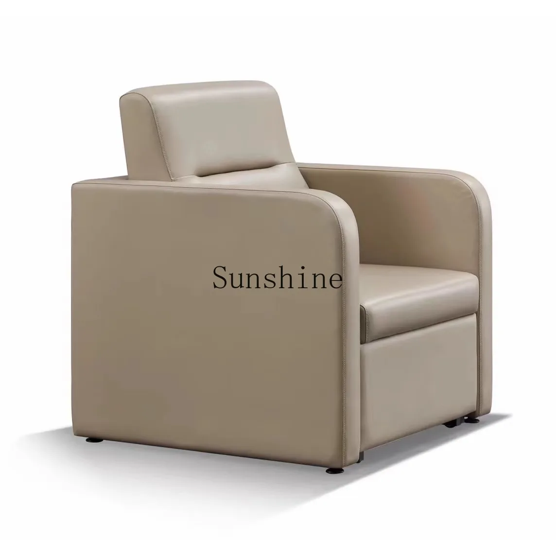 Office folding bed Multifunctional sofa Escort lunch break chair Hospital solid wood