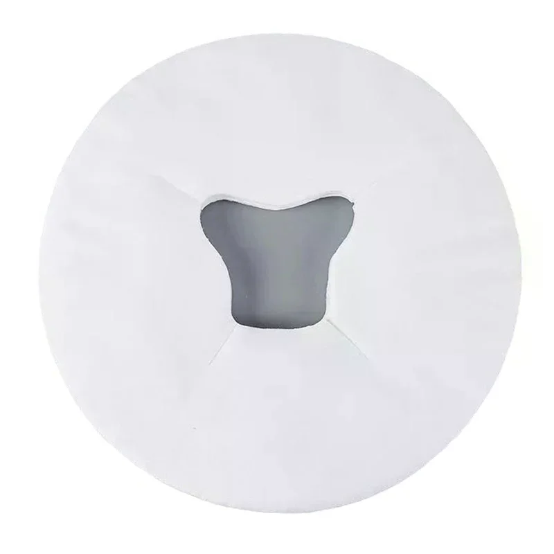 100pcs Spa Salon Disposable Massage Face Rest Cushion Covers Cradle Sheets Headrest Pillow Paper Massage Face Cradle Table Cover